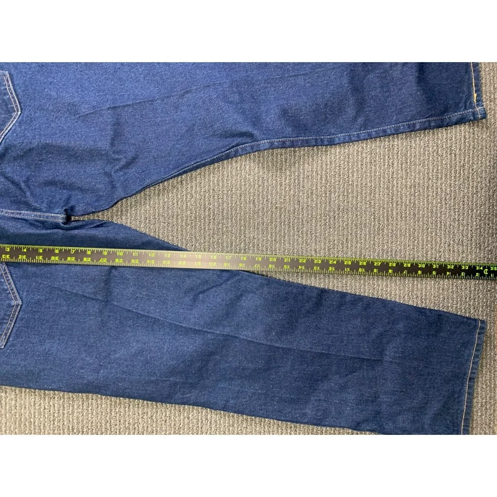 Levi's 501 Mens Jeans 38x30 Blue Denim Button Fly Straight Leg Regular Fit